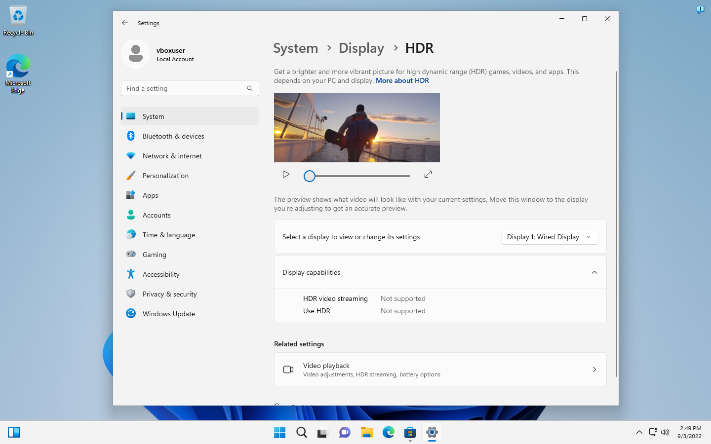 hdr windows 11