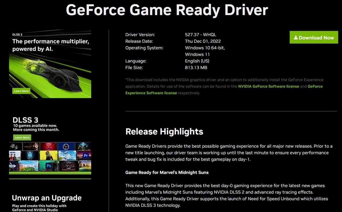 NVIDIA Graphics Driver 527.37 fixes some bugs, and several security issues  - gHacks Tech News