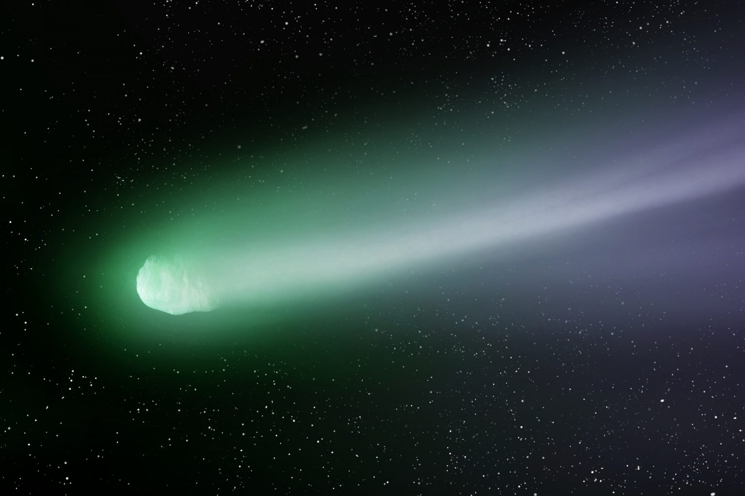 Rare green comet crosses the sky Feb 1st gHacks Tech News