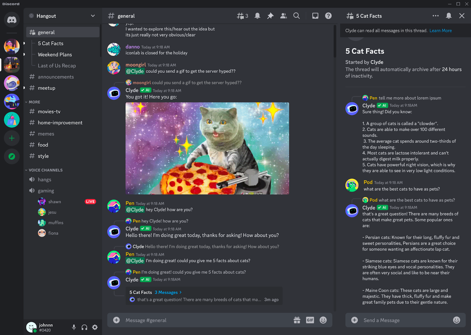 discord clyde ai