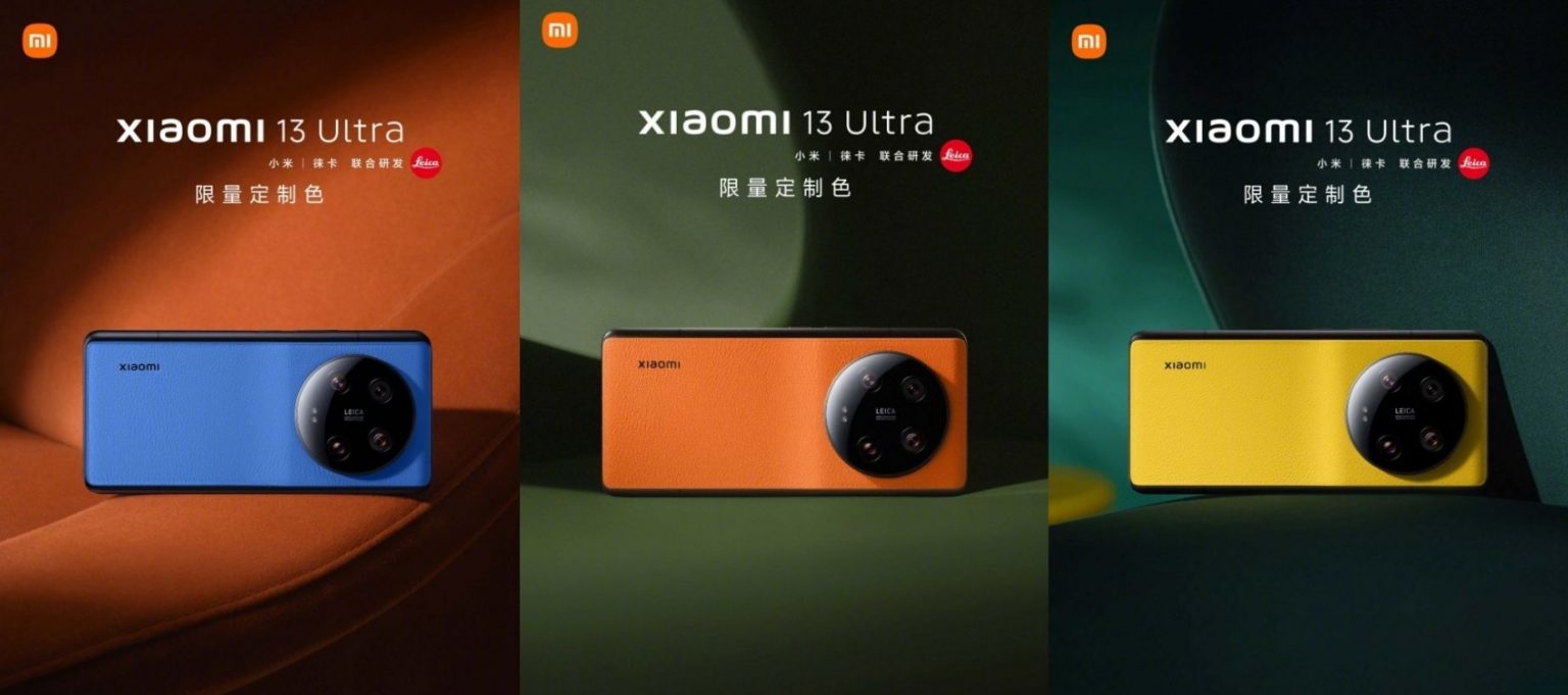 Check out these new Xiaomi 13 Ultra custom colors - gHacks Tech News