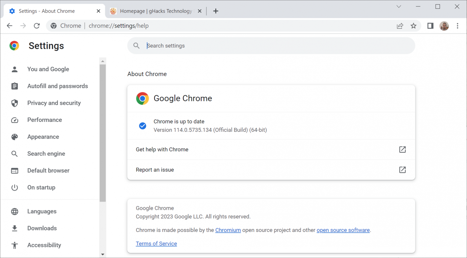 Chrome security update addresses a critical security issue gHacks