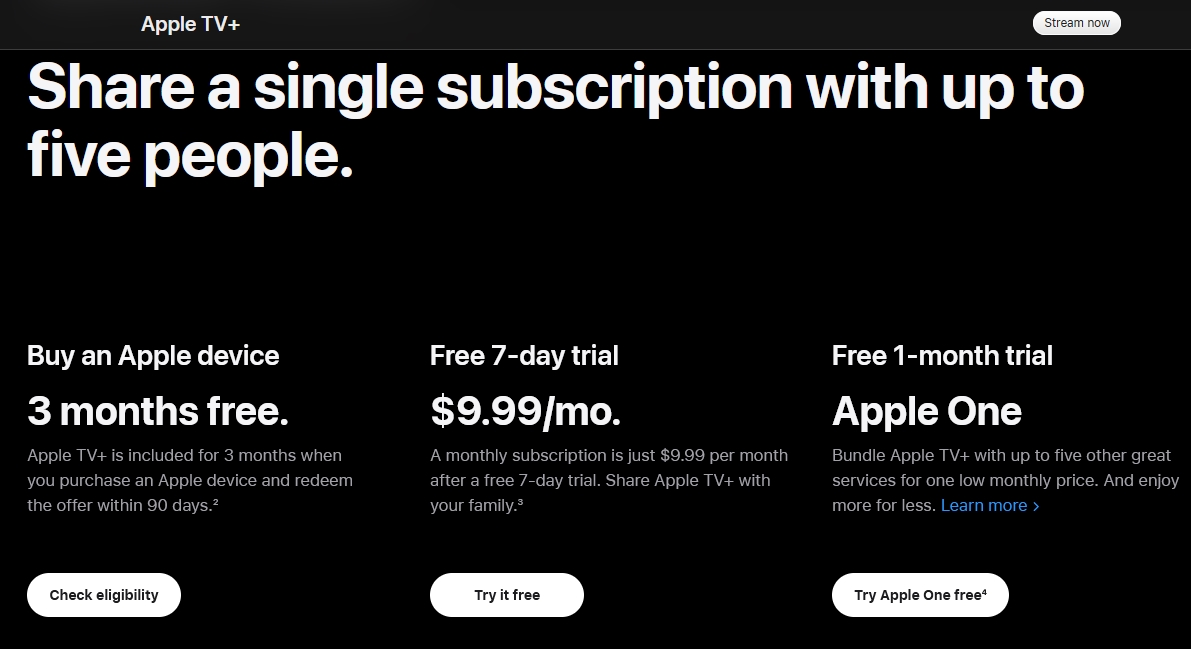 Apple TV+ subscription price increased