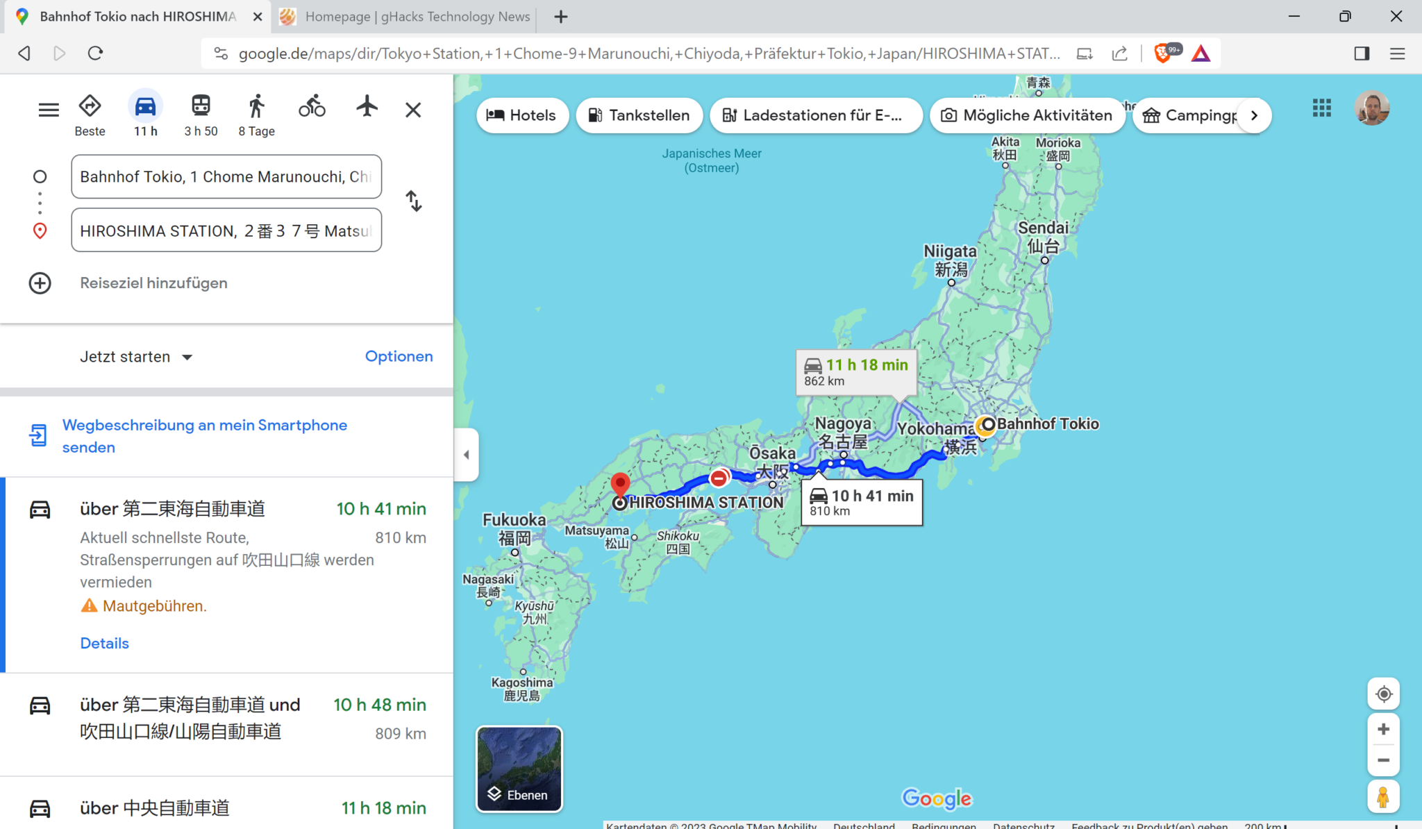 google-rolls-out-new-google-maps-color-scheme-ghacks-tech-news