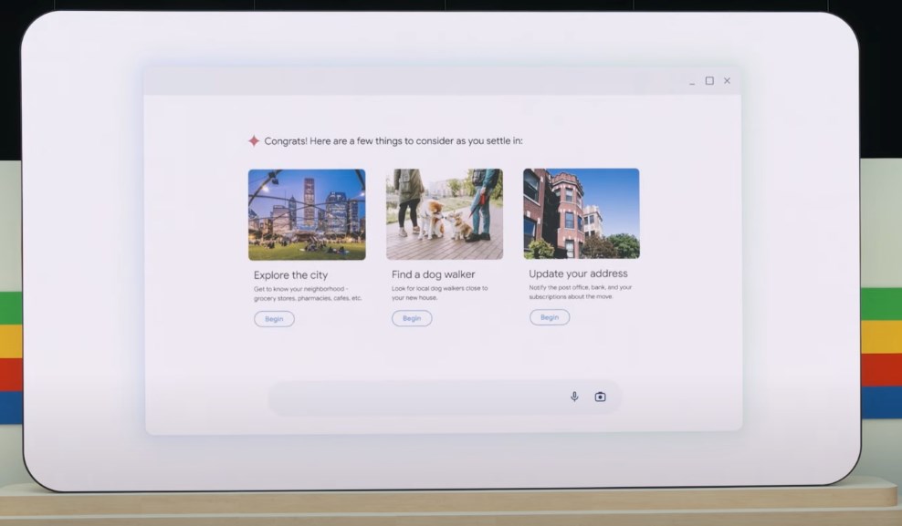 Google's AI Agents example 2